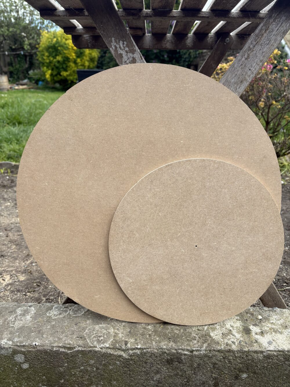 Disque Mdf brut 45 cm