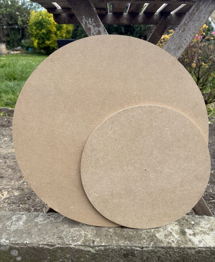 Disque Mdf brut 45 cm
